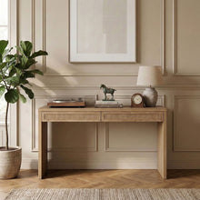 Load image into Gallery viewer, Avro - Solid Wood And Oak Veneer Desk
