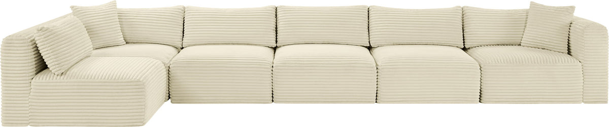 Shaggy - 6 Piece Modular Sectional