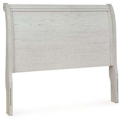 Robbinsdale - Full Sleigh Headboard - Antique White