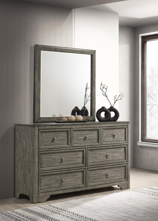 B316 - Mirror - Antique Gray