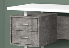Load image into Gallery viewer, Computer Desk For Home Office, Laptop, Left, Right Set - Up, Storage Drawers, Contemporary &amp; Modern
