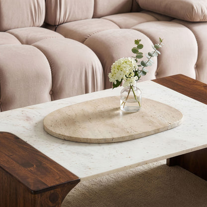 Livia - Genuine Marble Decorative Tray