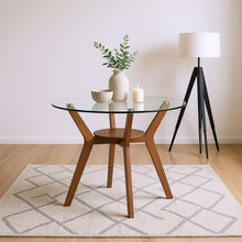Load image into Gallery viewer, Oscar - Round Glass Dining Table
