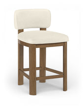 Load image into Gallery viewer, Paloma - Faux Leather Upholstered Counter Stool (Set of 2) - Brown Frame
