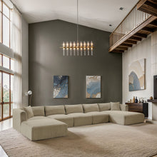 Load image into Gallery viewer, Shaggy - 6 Piece Modular Sectional With Chaise And Ottoman
