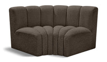 Load image into Gallery viewer, Arc - Boucle Fabric 2 Piece Modular Sofa
