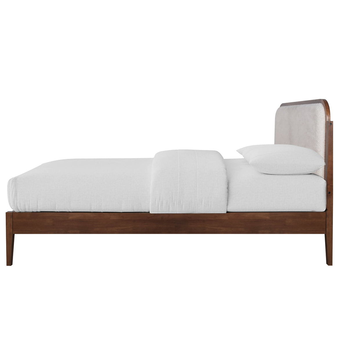 Hawthorne - Queen Platform Bed With Upholstered Headboard