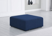 Load image into Gallery viewer, Cube - Linen Ottoman
