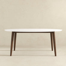 Load image into Gallery viewer, Ada - Oval Dining Table And 4 Side Chairs - White
