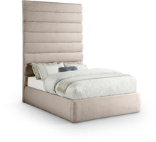 Load image into Gallery viewer, Adam - Linen Fabric Bed With 89" Headboard

