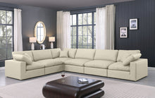 Load image into Gallery viewer, Comfy - 6 Piece Faux Leather Modular Corner Sectional
