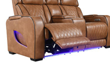 Load image into Gallery viewer, U72 - Power Reclining Loveseat - Brown
