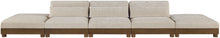 Load image into Gallery viewer, Turin - Chenille Fabric Upholstered Modular Sectional - Taupe
