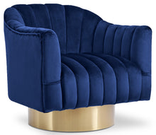 Load image into Gallery viewer, Farrah - Accent Chair with Gold Base
