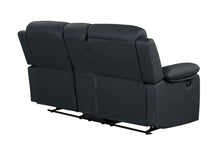 Load image into Gallery viewer, U6026 - Reclining Sofa With LED - Black
