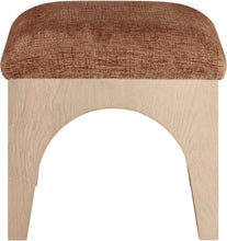 Load image into Gallery viewer, Lawson - Chenille Fabric Ottoman - Natural Base
