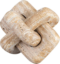 Load image into Gallery viewer, Bond - Travertine Decorative Knot - Natural

