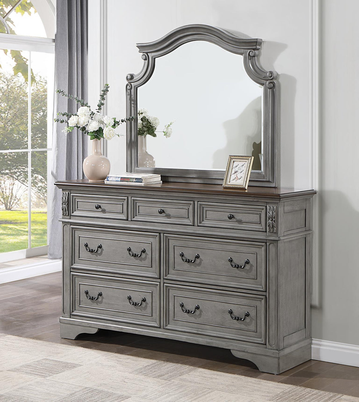 B112 - Dresser - Rustic Gray