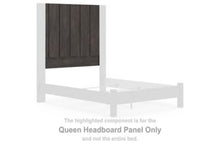 Load image into Gallery viewer, Fraluna - Queen Headboard Panel - Charcoal

