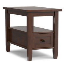 Load image into Gallery viewer, Warm Shaker - Narrow Side Table - Brown
