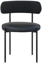 Load image into Gallery viewer, Beacon - Faux Leather Dining Chair With Black Legs (Set of 2)
