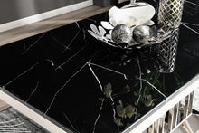 Load image into Gallery viewer, G-08-PARTS - Marble Rectangular Dining Table Top Only - Black
