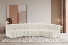 Load image into Gallery viewer, Arc - Faux Leather 5 Piece U-Shaped Modular Sofa
