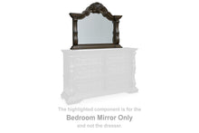 Load image into Gallery viewer, Maylee - Bedroom Mirror - Dark Brown
