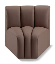 Load image into Gallery viewer, Arc - Faux Leather Curved Corner Chair
