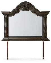 Load image into Gallery viewer, Maylee - Bedroom Mirror - Dark Brown
