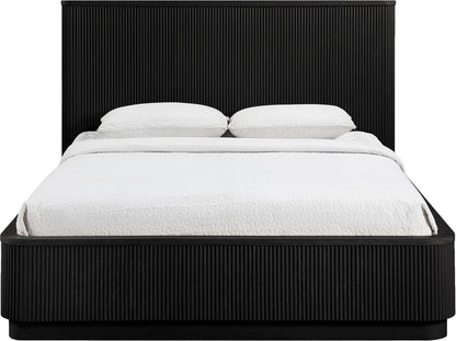 Astrid - Solid Wood And Oak Veneer Bed (3 Boxes)