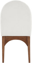 Load image into Gallery viewer, Waldorf - Chenille Dining Side Chair With Brown Legs
