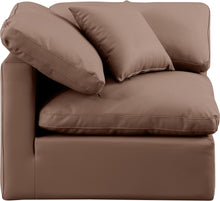 Load image into Gallery viewer, Indulge - Faux Leather Corner Chair
