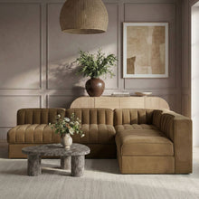 Load image into Gallery viewer, Rummi - Armless Velvet Performance Fabric Upholstered 4 Piece Modular Sectional
