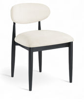 Load image into Gallery viewer, Riccio - Fabric Dining Side Chair (Set of 2) - Black Frame
