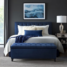 Load image into Gallery viewer, Shandra - Tufted Top Soft Close Storage Bench
