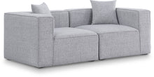 Load image into Gallery viewer, Cube - Linen Modular 2 Seat Sofa
