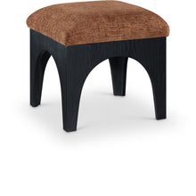 Load image into Gallery viewer, Lawson - Chenille Fabric Ottoman - Black Base
