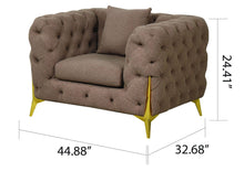 Load image into Gallery viewer, Galaxy Home Contempo Chair in Mocha
