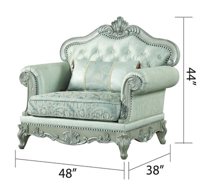Galaxy Home Tuscan Chair in Grey