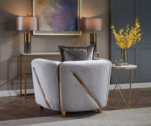 Load image into Gallery viewer, Galaxy Home Chanelle Chair in Gray
