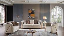 Load image into Gallery viewer, Galaxy Home Chanelle Chair in Cream
