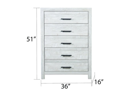 Galaxy Home Denver Chest in Rustic Oak