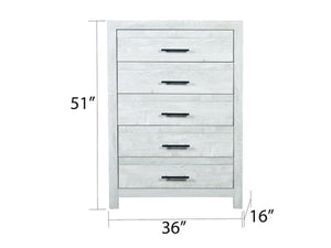 Galaxy Home Denver Chest in Rustic Oak - Ego Home Furniture