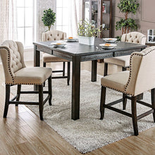 Load image into Gallery viewer, Sania 5 Pc Counter Ht Table Set Rustic
