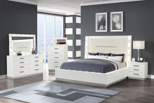 Load image into Gallery viewer, Galaxy Home Coco Queen Size Bed in Milky White
