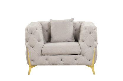 Galaxy Home Contempo Chair in Light Gray image