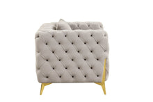 Load image into Gallery viewer, Galaxy Home Contempo Chair in Light Gray
