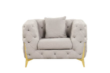 Load image into Gallery viewer, Galaxy Home Contempo Chair in Light Gray image
