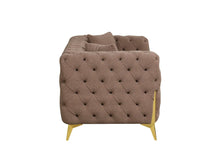 Load image into Gallery viewer, Galaxy Home Contempo Loveseat in Mocha
